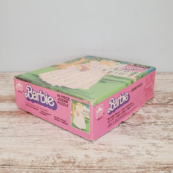 Barbie Vintage Jigsaw Puzzle by Golden 99 Pieces 1987 - Picture 2 of 5
